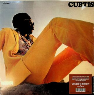 Curtis Mayfield Self Titled 1970 Album Reissue Lp 180g Vinyl 2013 Move On Up