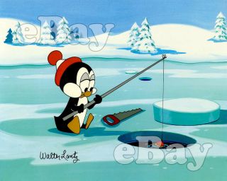 Rare Chilly Willy Cartoon Color Photo Walter Lantz Theatreical Film Short
