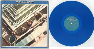 The Beatles 2 Lp Blue Vinyl 1967 - 1970 - Capitol Sebx - 11843