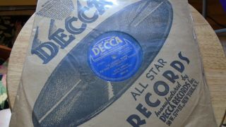 N - Nos 78 10 " Louis Jordan Decca ‎8593 Knock Me A Kiss Gonna Move To The Outskir