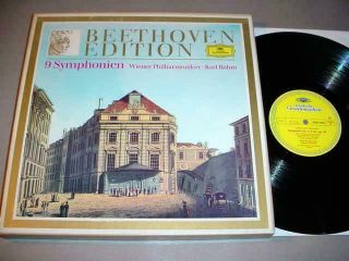 Beethoven Edition 9 Symphonien 8 Lp Box Karl Bohm - Deutsche Grammophon 2721154