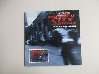 The Murder City Devils In Name And Blood Vinyl Record Album