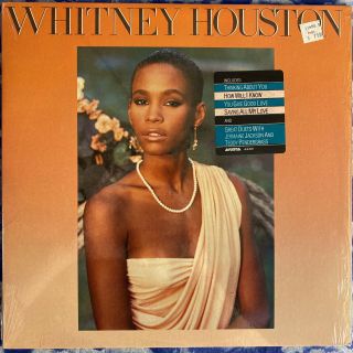 Whitney Houston ‎– Self Titled Debut Album : 1985 Vinyl Lp Arista ‎al 8 - 8212 Ex,