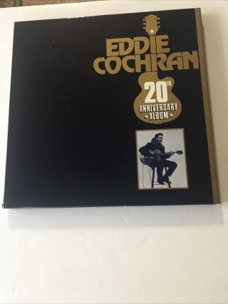 Eddie Cochran - 20th Anniversary Album - Uk Import 4 - Lp Box Set - Nm Vinyl