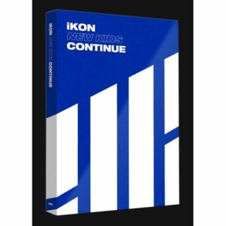 Ikon [new Kids:continue] Album Blue Cd,  Photo Book,  Post Card,  Photo Card