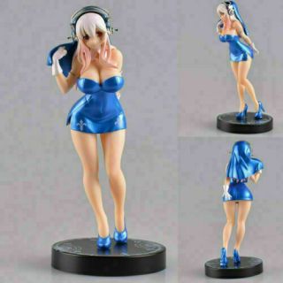 Anime Sonico Concept Sexy Dora Holy Girl Nun Dress Pvc Figure No Box Blue