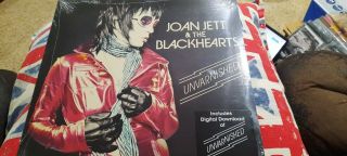 Joan Jett & The Blackhearts Unvarnished Vinyl Lp Blackheart Records 2013