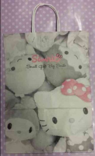Sanrio Hello Kitty Black White Photo 5pc Paper Gift Shopping Bags
