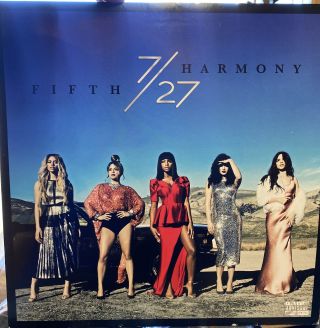 Fifth Harmony 7/27 Deluxe Black Vinyl Vg,  Missy Elliot Fetty Wap Lp Syco