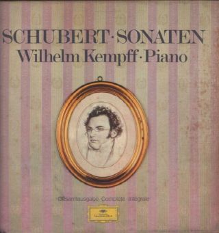 Schubert (9x12 " Vinyl Lp Box Set) Sonaten - Deutsche Grammophon - 2720 024 - Ge - Vg/vg