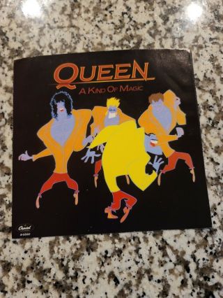 A Kind Of Magic Us 7 " Single Promo - Queen Freddie Mercury