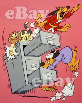 Rare Hong Kong Phooey Cartoon Color Tv Photo Hanna Barbera Studios