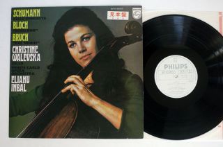 Christine Walevska Schumann Cello Concerto Philips Sfx - 8525 Japan Promo Vinyl Lp