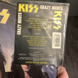 Kiss Crazy Nights Vinyl Picture Disc 3