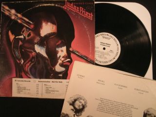 Judas Priest - Stained Class - 1978 Promo Vinyl 12  Lp.  / Hard Rock Metal Nwobhm