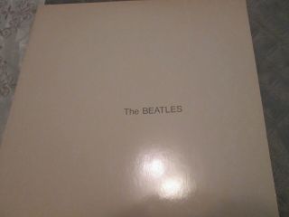 Beatles 1968 The White Album (2 Lp) Set On Capitol Vinyl