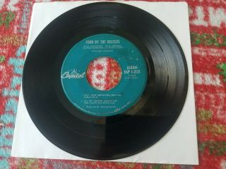 The Beatles Ep Record Capitol Four By The Beatles 1964