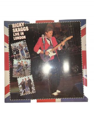 Ricky Skaggs - Live In London (1985) Vinyl Lp •new Factory