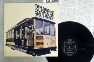 Thelonious Monk Alone In San Francisco Riverside Smj - 6163 Japan Vinyl Lp