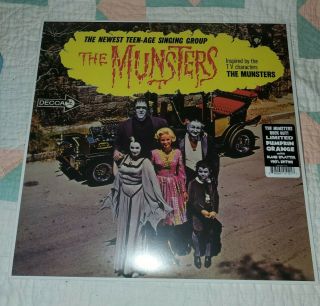 Munsters - S/t Lp Ltd Orange W/ Black Spaltter Vinyl