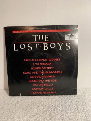 The Lost Boys Motion Picture Soundtrack Vinyl Lp 1987 1st Press 81767 - 1