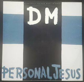 Depeche Mode - Personal Jesus Lp - Vintage Vinyl Record From 1989 - Sire Records