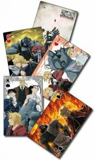 Fullmetal Alchemist Brotherhood Playing Cards Series 2