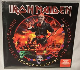 Lp Iron Maiden Nights Of The Dead Legacy Of The Beast (3lp Vinyl 2020) Mt Ss