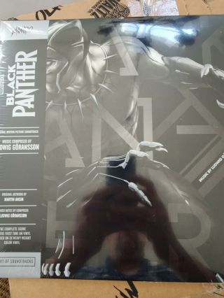 Black Panther Soundtrack Lp [black & Silver Vinyl] Record