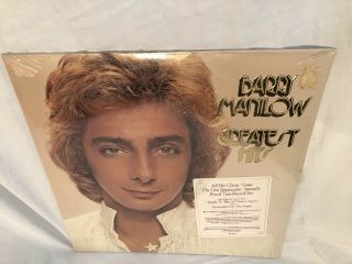 Barry Manilow Greatest Hits Vinyl Lp Double Album C1978 Arista Hype Label
