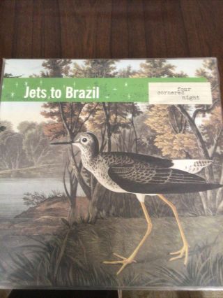 Jets To Brazil Four Cornered Night Gatefold 2 - Lp Colored Vinyl Blue And Gold