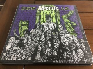 Misfits - Earth A.  D.  / Wolfs Blood Ad Lp Vinyl