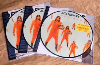 Ace Frehley Spaceman 2019 Rsd Ltd Ed Vinyl Lp Picture Disc,  Poster Kiss Band