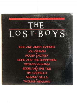 1987 The Lost Boys Motion Picture Soundtrack Vinyl Lp Record
