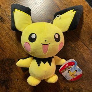 Pokemon 9.  5 " Pichu Plush By Wicked Cool Toys Wct