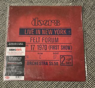 The Doors - Live In York (double Record Lp Vinyl)