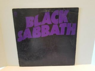 Black Sabbath Master Of Reality 1971 W.  B.  Records Vinyl Lp Bs 2562