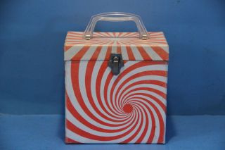 1960s Psychedelic Platter - Pak 45 Rpm Record Carrying Case