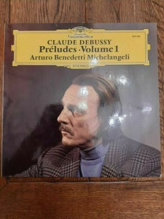 Arturo Benedetti - Debussy,  Préludes - Vol.  1.  Dg 2531 200,  Nm