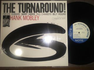 Hank Mobley ‎– The Turnaround - Blue Note ‎– Bn 4186 - Reissue - Jazz