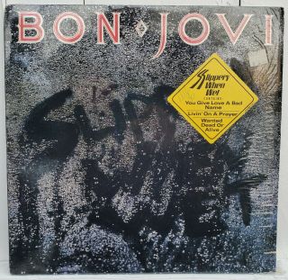 Bon Jovi - Slippery When Wet - Lp Pj - Og 1986 422 - 830 264 - 1 M - 1 - Nm/vg,  - Shrink