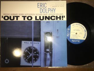 Eric Dolphy ‎– Out To Lunch - Blue Note ‎– Blp 4163 - Reissue - 2007 - Jazz