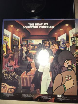 The Beatles Reel Music 1982 Vinyl Record VG, 3