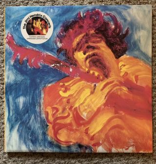 The Jimi Hendrix Concerts 1982 Gatefold Double Lp Vinyl