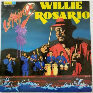 Willie Rosario ‎– Lo Mejor De Willie Rosario Lp Colombian Press 1991 Fuentes