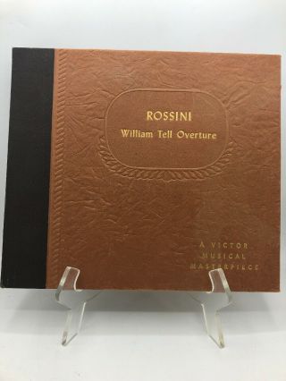Rossini William Tell Overture Victor Musical Masterpiece 2 Record Lp Set M 605