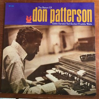 Don Patterson - The Return Of - Muse Mr 5005 Ultrasonic Cleaned Nm -