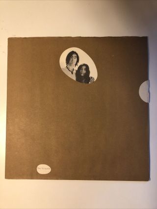John Lennon And Yoko Ono Two Virgins T - 5001 Us Bestway Press Lp,  Outer Vg,  /vg,