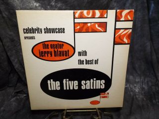 The Five Satins Doo Wop Group Jerry Blavat Best Of Lp Vinyl Album Celebrity