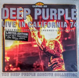 Deep Purple - Live In California 74 - 180 Gram Vinyl 2 Lp Set ",  "